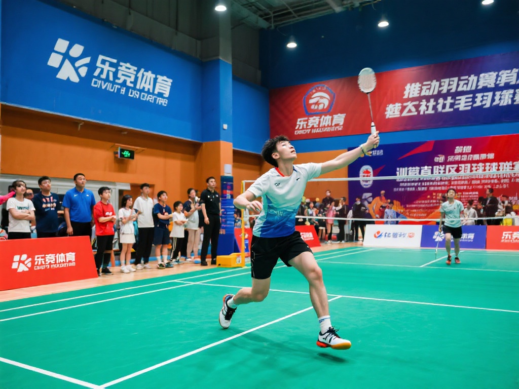 在推动羽毛球运动发展的过程中，乐竞体育采取了多样化