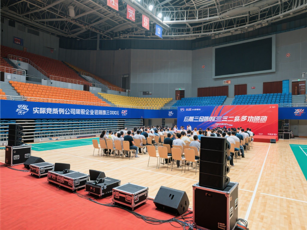 以一个实际案例来看，一家企业计划在乐竞体育馆举办一